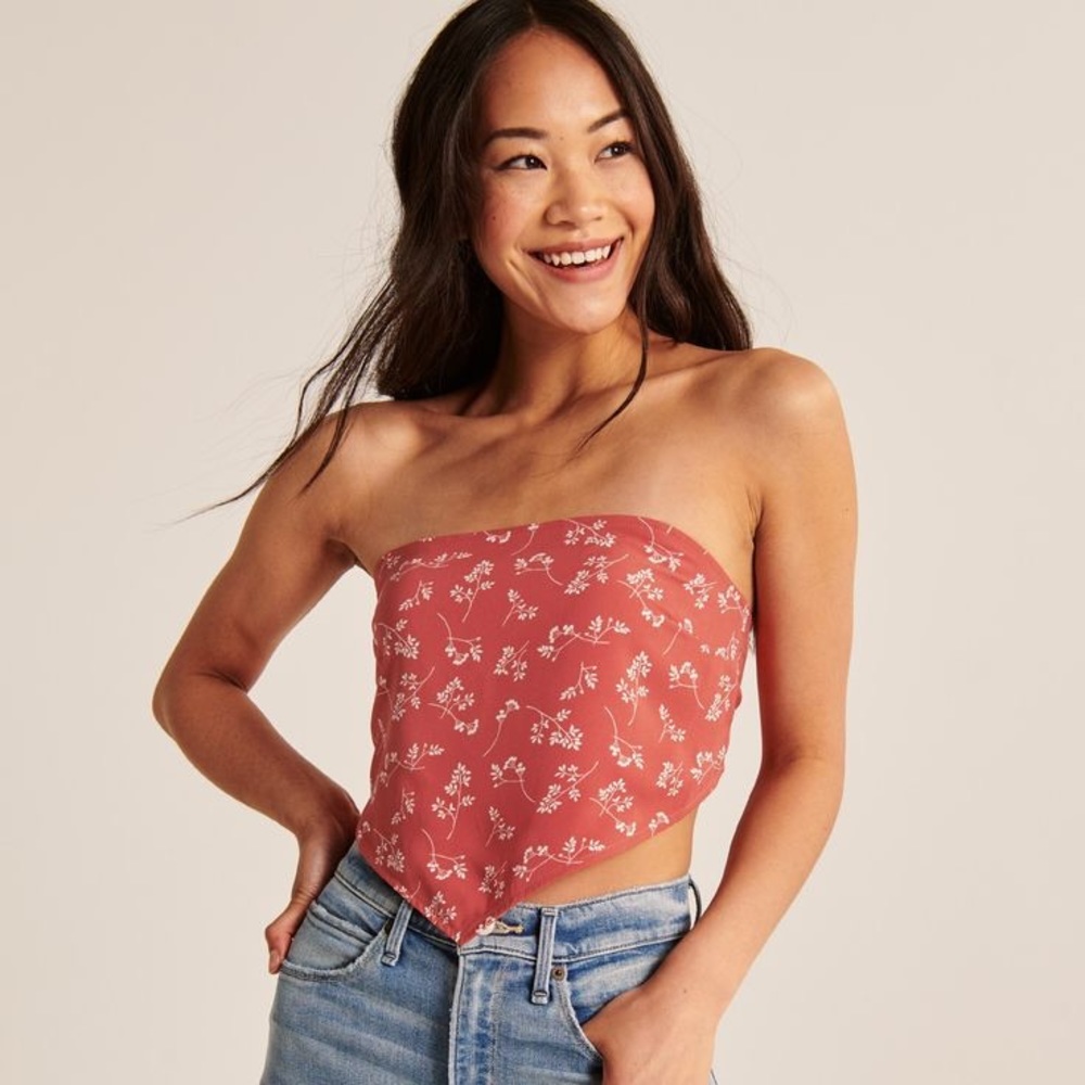 Abercrombie Scarf Top